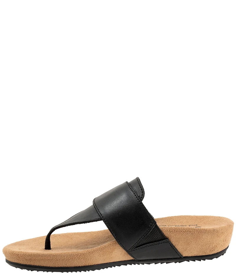 Softwalk Belize 2.0 Leather Thong Sandals