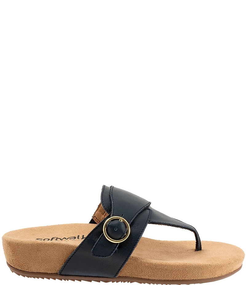 Softwalk Belize 2.0 Leather Thong Sandals