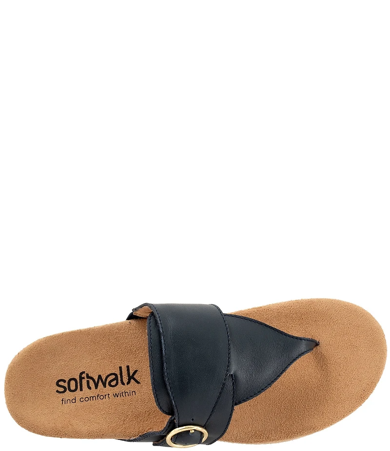 Softwalk Belize 2.0 Leather Thong Sandals