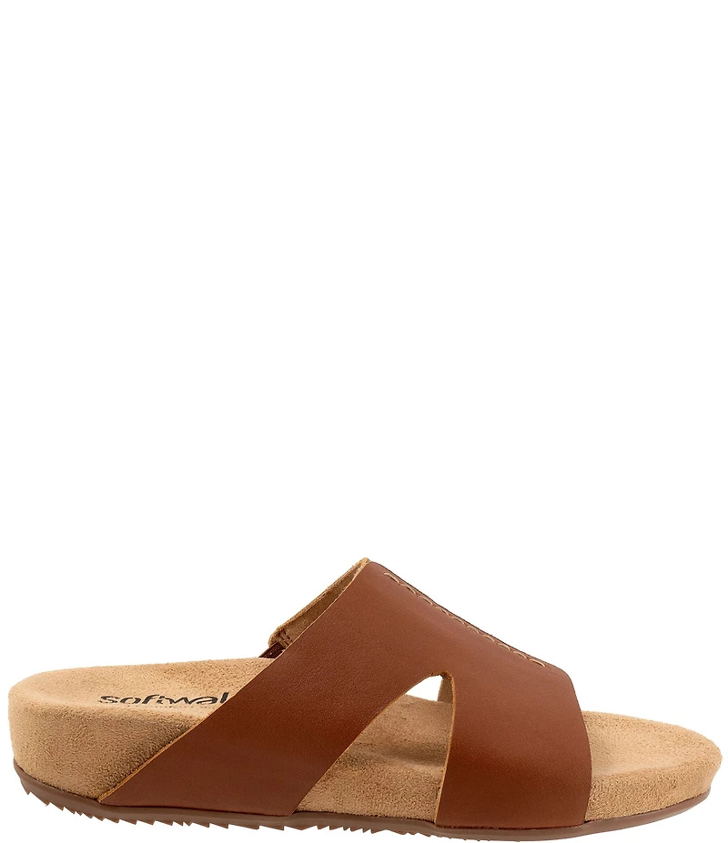 SoftWalk Beverly 2.0 Leather Slide Sandals