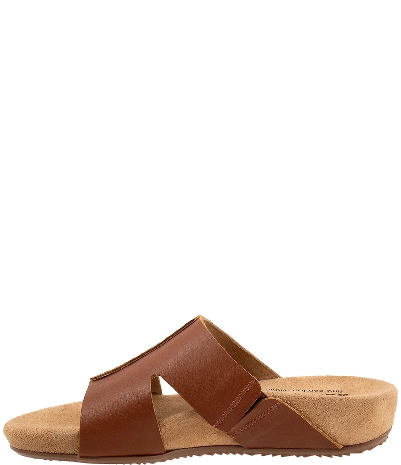 SoftWalk Beverly 2.0 Leather Slide Sandals