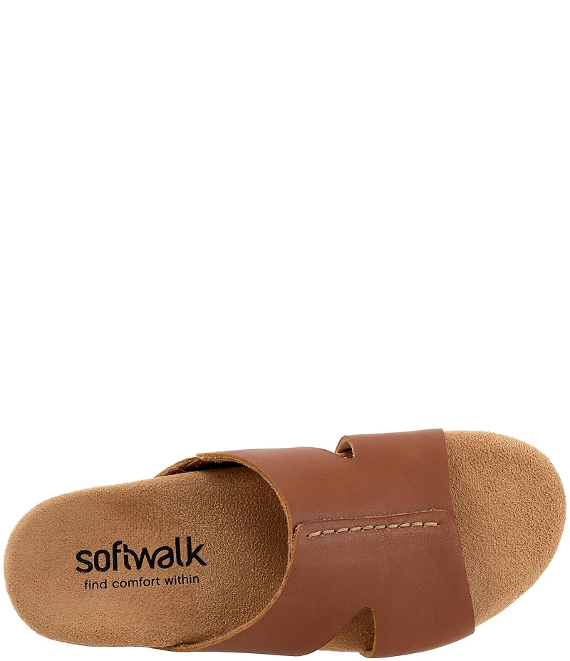 SoftWalk Beverly 2.0 Leather Slide Sandals