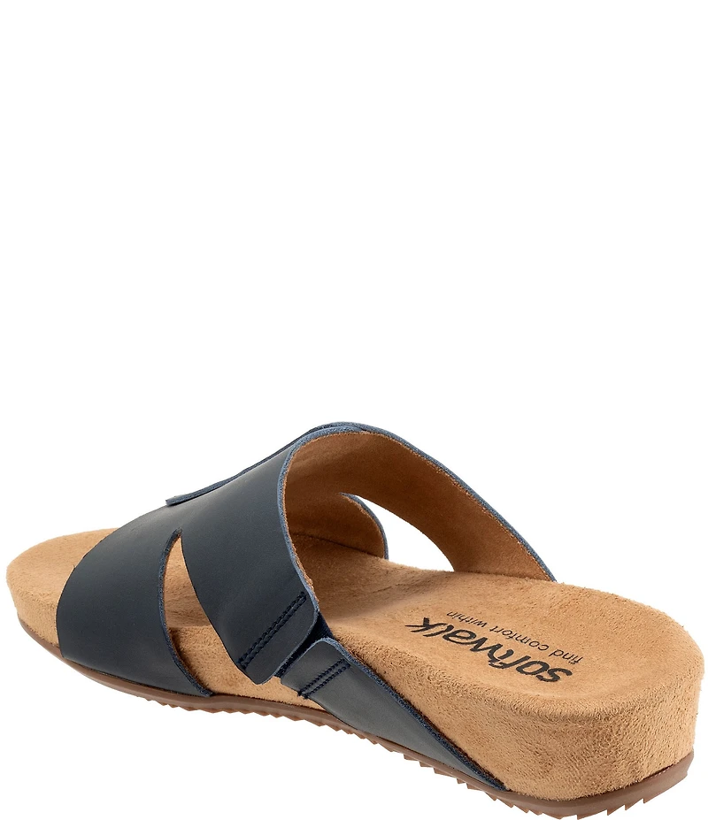 SoftWalk Beverly 2.0 Leather Slide Sandals