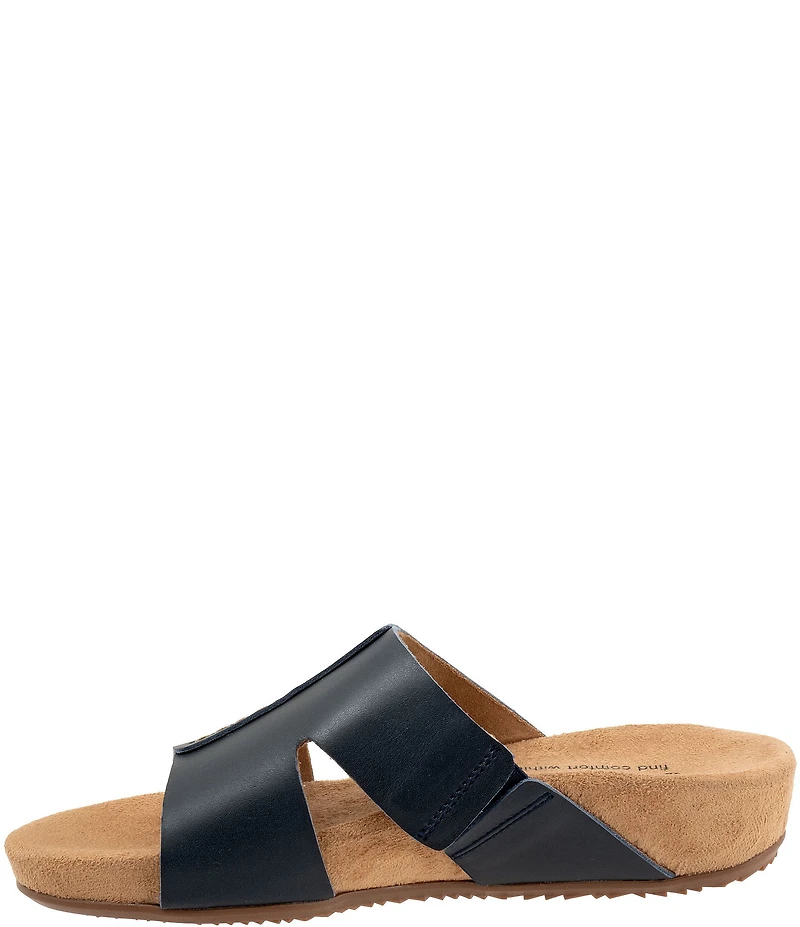 SoftWalk Beverly 2.0 Leather Slide Sandals
