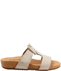 Softwalk Bexley Leather Slip-On Sandals