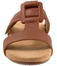 Softwalk Bexley Leather Slip-On Sandals
