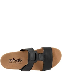 Softwalk Bexley Leather Slip-On Sandals
