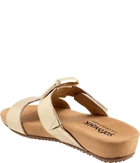 Softwalk Bexley Leather Slip-On Sandals