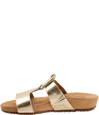 Softwalk Bexley Leather Slip-On Sandals