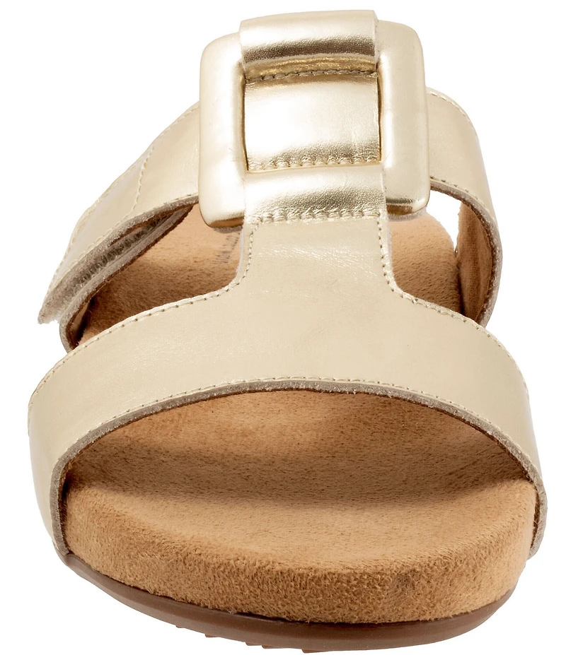 Softwalk Bexley Leather Slip-On Sandals