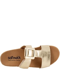 Softwalk Bexley Leather Slip-On Sandals