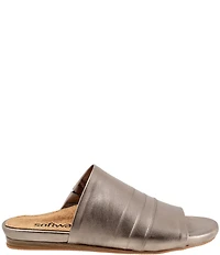 SoftWalk Camano 2.0 Leather Slide Sandals