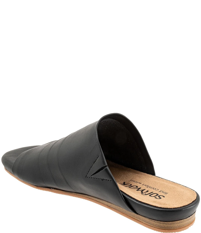 SoftWalk Camano 2.0 Leather Slide Sandals