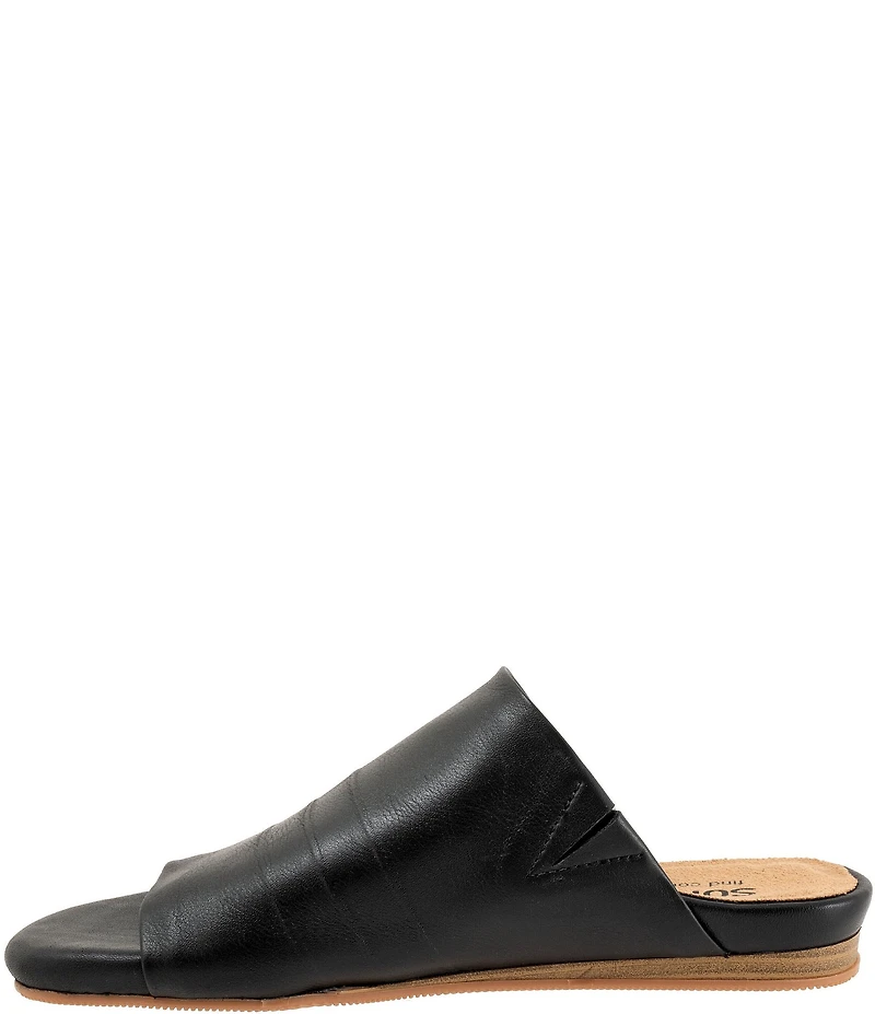 SoftWalk Camano 2.0 Leather Slide Sandals