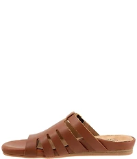 SoftWalk Carolina Leather Slide Sandals
