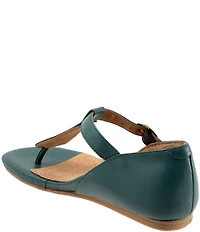 SoftWalk Charlotte Leather Thong Sandals