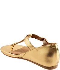 SoftWalk Charlotte Leather Thong Sandals