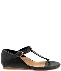 SoftWalk Charlotte Leather Thong Sandals