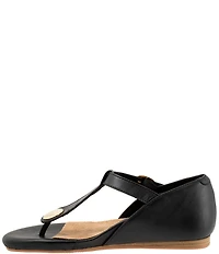 SoftWalk Charlotte Leather Thong Sandals
