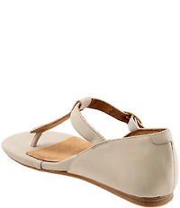 SoftWalk Charlotte Leather Thong Sandals