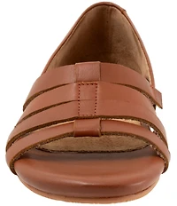 SoftWalk Cozumel 2.0 Leather Slip On Sandals