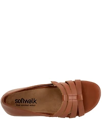 SoftWalk Cozumel 2.0 Leather Slip On Sandals