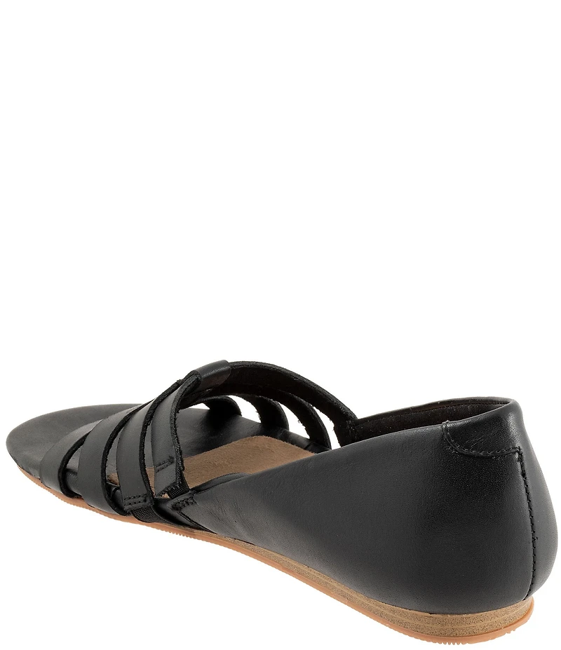 SoftWalk Cozumel 2.0 Leather Slip On Sandals