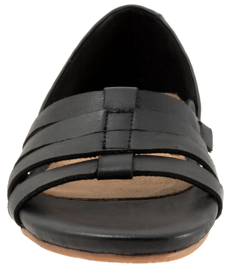 SoftWalk Cozumel 2.0 Leather Slip On Sandals
