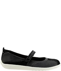 SoftWalk Dayton Suede and Mesh Mary Jane Flats