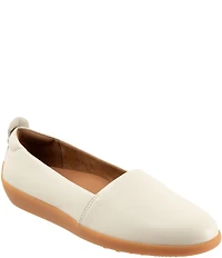 SoftWalk Deva Leather Slip On Loafers