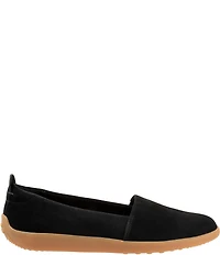SoftWalk Deva Nubuck Suede Slip On Loafers