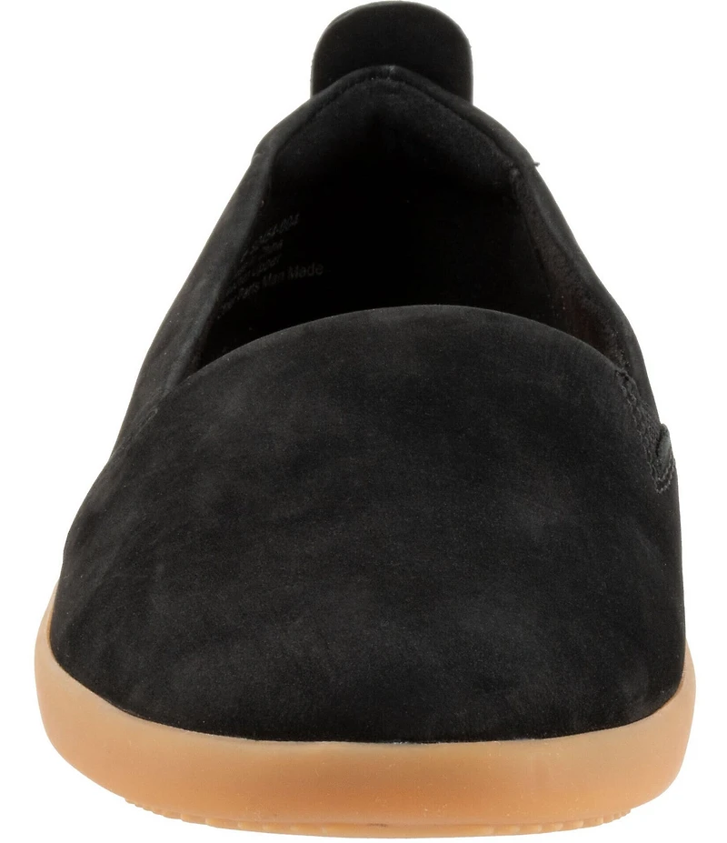 SoftWalk Deva Nubuck Suede Slip On Loafers