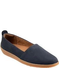 SoftWalk Deva Nubuck Suede Slip On Loafers