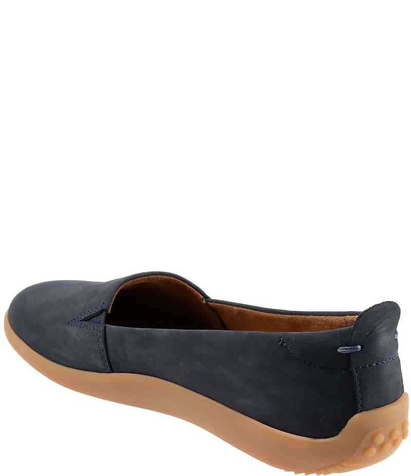SoftWalk Deva Nubuck Suede Slip On Loafers