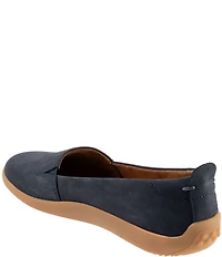 SoftWalk Deva Nubuck Suede Slip On Loafers