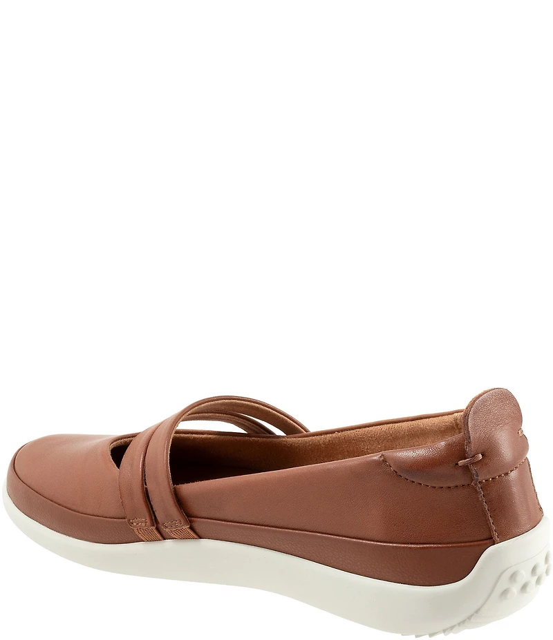 SoftWalk Devon Leather Mary Jane Flats