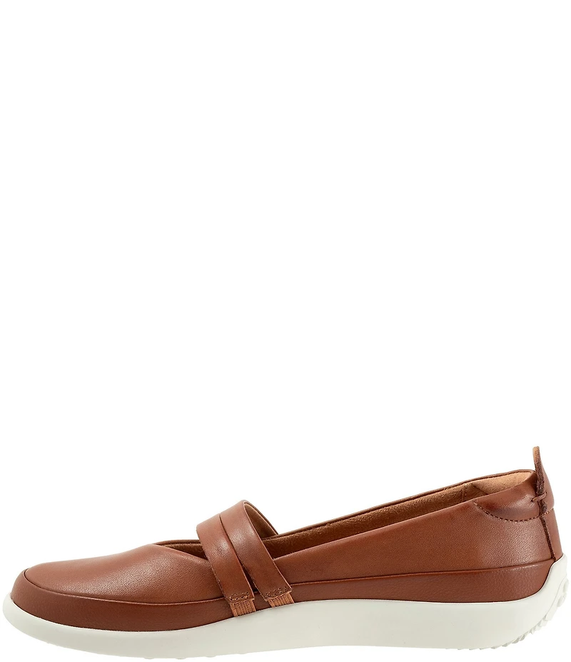 SoftWalk Devon Leather Mary Jane Flats