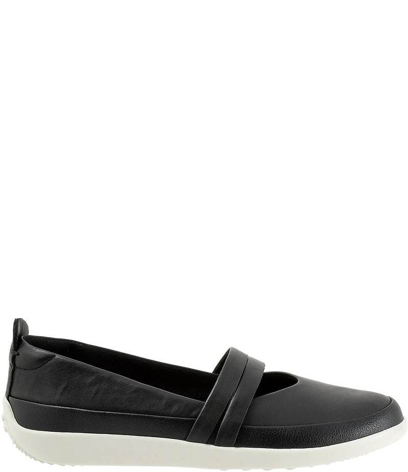 SoftWalk Devon Leather Mary Jane Flats