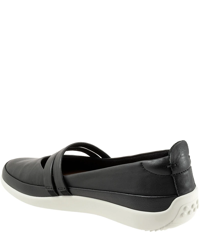 SoftWalk Devon Leather Mary Jane Flats