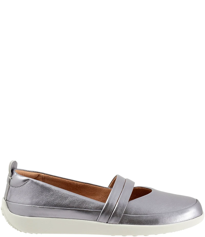 SoftWalk Devon Leather Mary Jane Flats