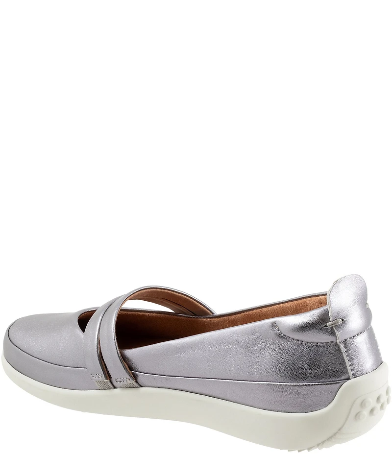 SoftWalk Devon Leather Mary Jane Flats