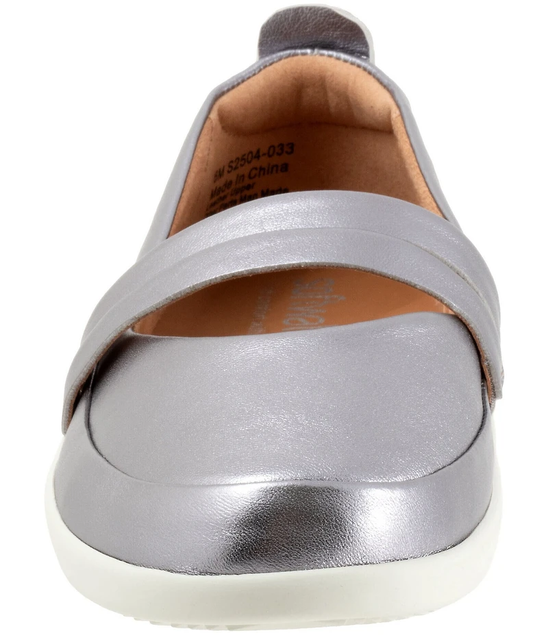 SoftWalk Devon Leather Mary Jane Flats