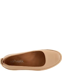 SoftWalk Disa Leather Slip On Flats