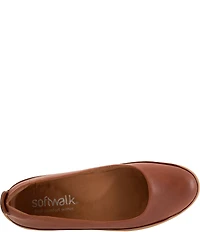 SoftWalk Disa Leather Slip On Flats