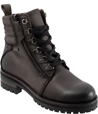 SoftWalk Everett Distressed Leather Hiker Booties