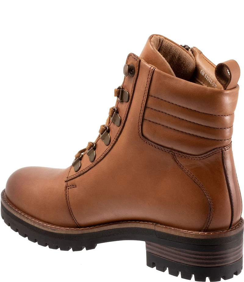 SoftWalk Everett Leather Hiker Booties