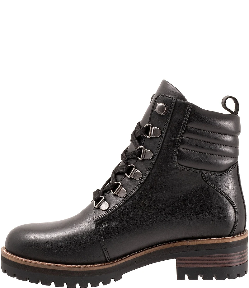 SoftWalk Everett Leather Hiker Booties