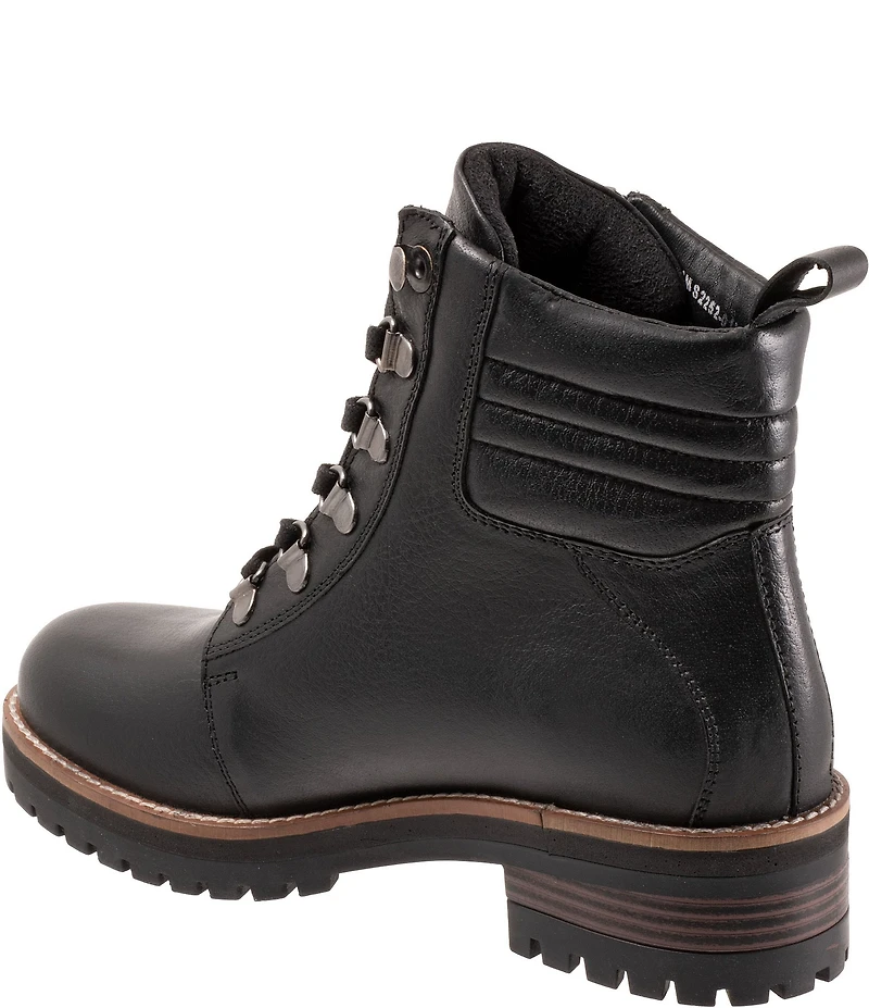 SoftWalk Everett Tumbled Leather Hiker Booties