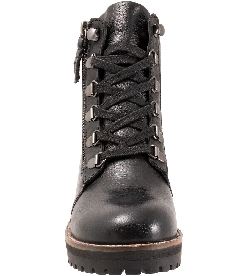 SoftWalk Everett Tumbled Leather Hiker Booties