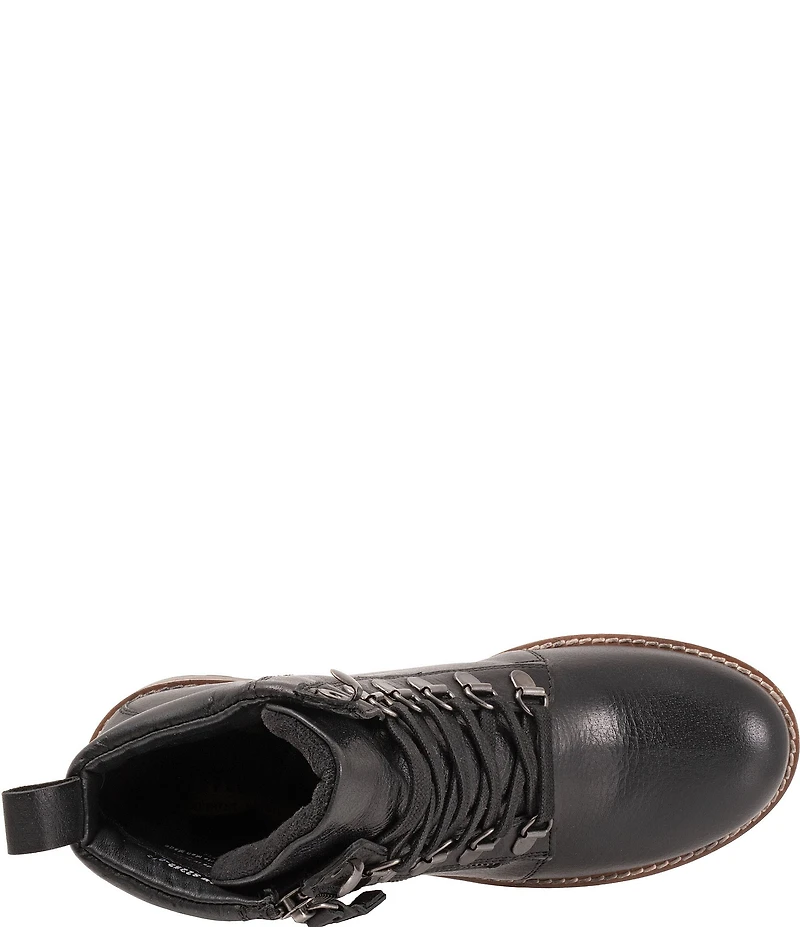 SoftWalk Everett Tumbled Leather Hiker Booties